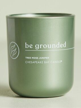 Chesapeake Bay Candle "be grounded" Tree Moss Juniper Candle - Green